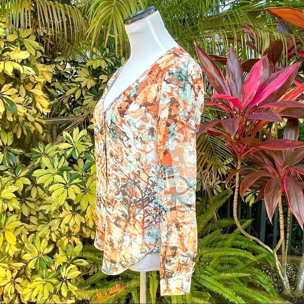 Bebe Button Down Blouse - Picture 4 of 8